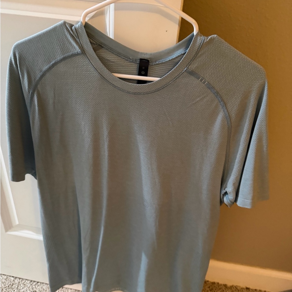 Lululemon Athletica Slate Blue Short Sleeve Tee